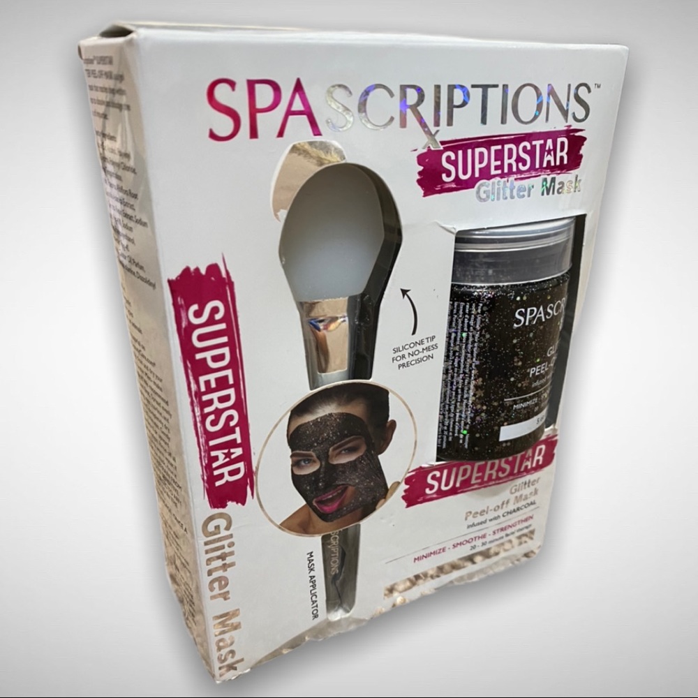 Spa Scriptions Superstar Glitter Mask & Brush